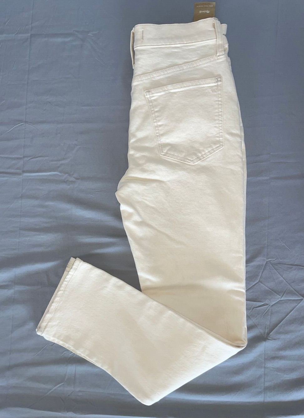 Madewell Stretch Denim 'The Perfect Vintage Jeans'. Off-White, Size 26. NWT $128